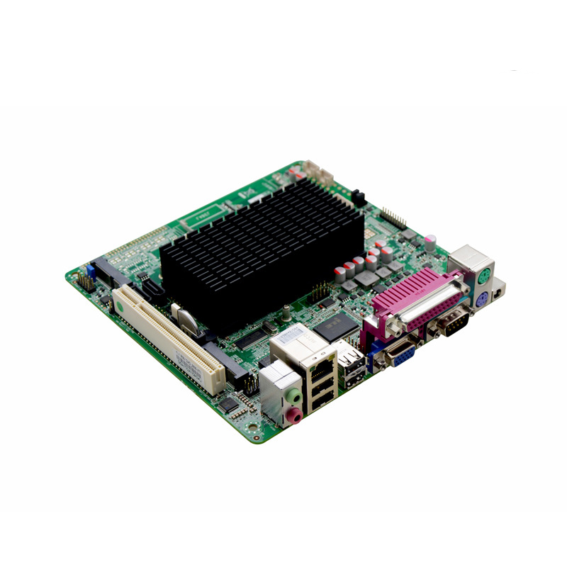 OEM Встроенная Материнская плата, интегрированный Atom D425 Mini ITX, промышленный компьютер, рекламный кассовый регистратор, материнская плата с контролем пос