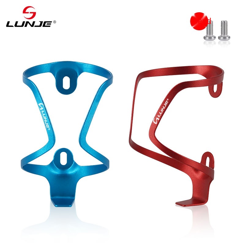 LUNJE Aluminum Alloy cycling fitting integrated molding mountain bicycle water cup holder bicycle kettle frame