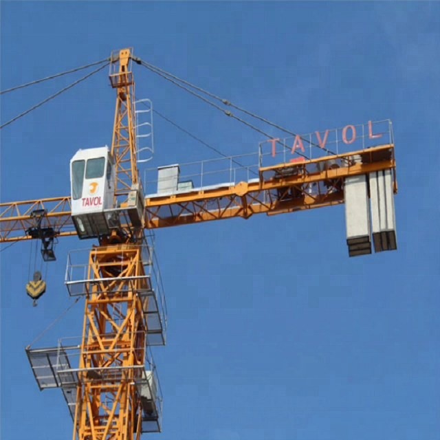 QTZ63-5010 56 м Jib длина тавол башенный кран
