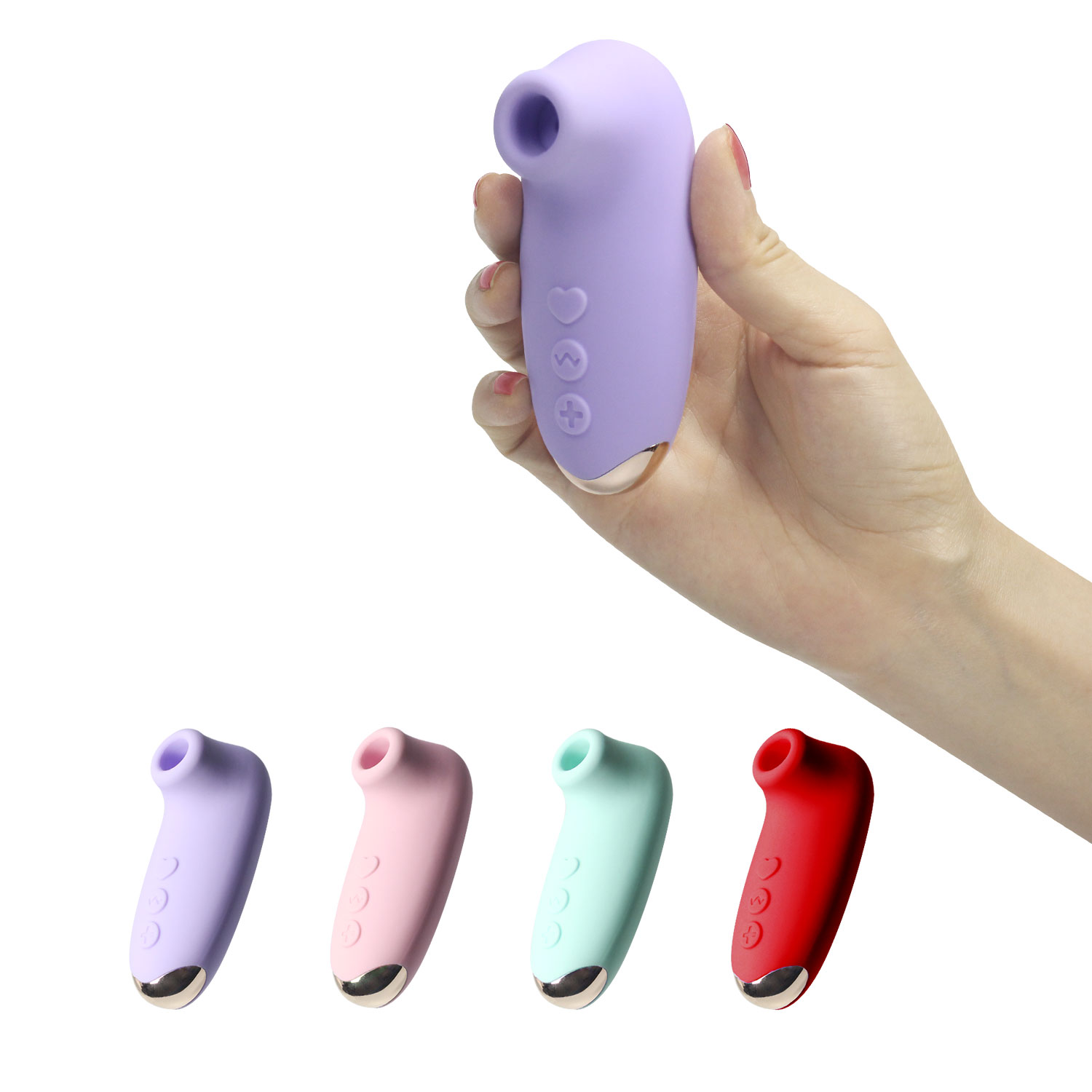 Silicone Clitoral G spot Sucking Micro Massager Licking Stimulators Nipple Vibrator For Women
