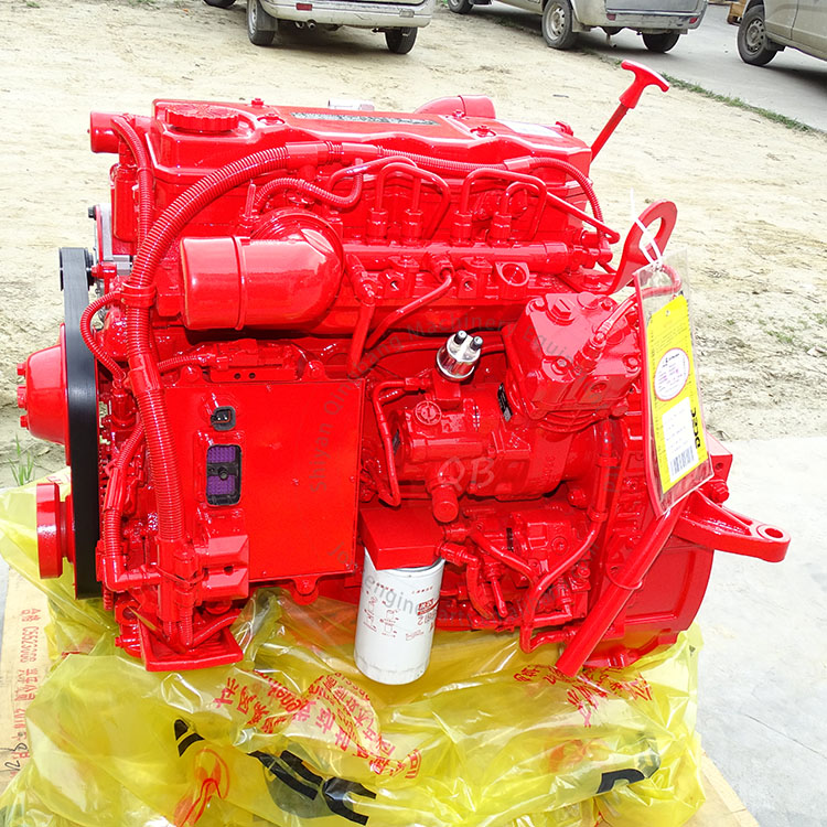 Оригинальный 4.5L 200 hp 2500 об/мин cummins ISDE200-30 новый двигатель ISD