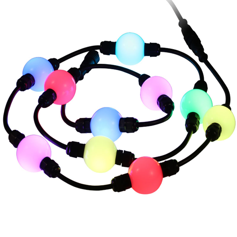 Showjockey DJ Фестиваль RGB 360 DMX пиксель мяч 40 мм 24 шт. 12 В пиксель точка света