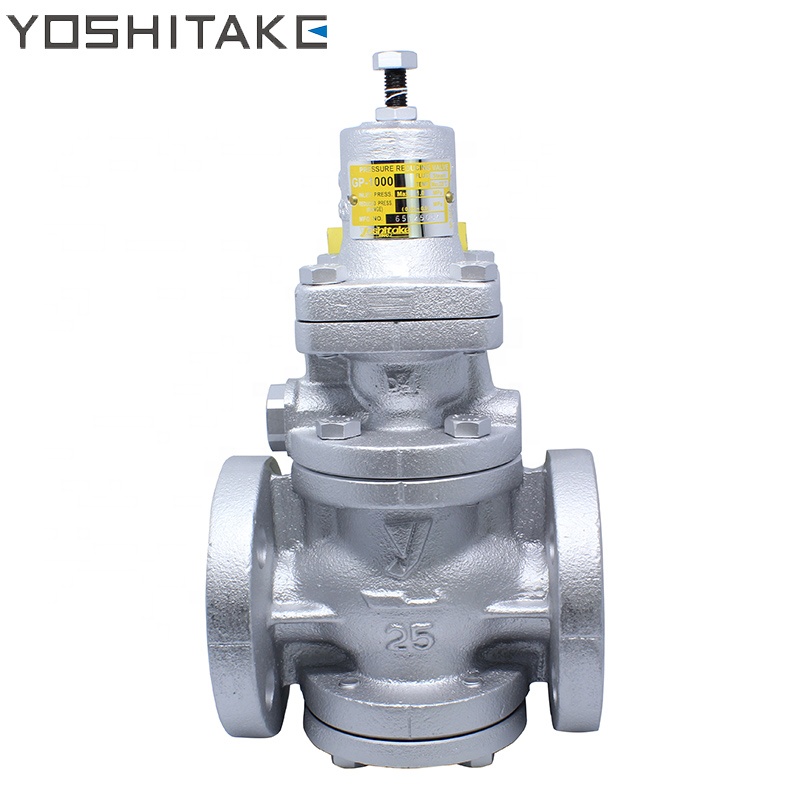 Вся Япония YOSHITAKE GP-1000 управляемый из нержавеющей стали регулируемый редукционный клапан для пара