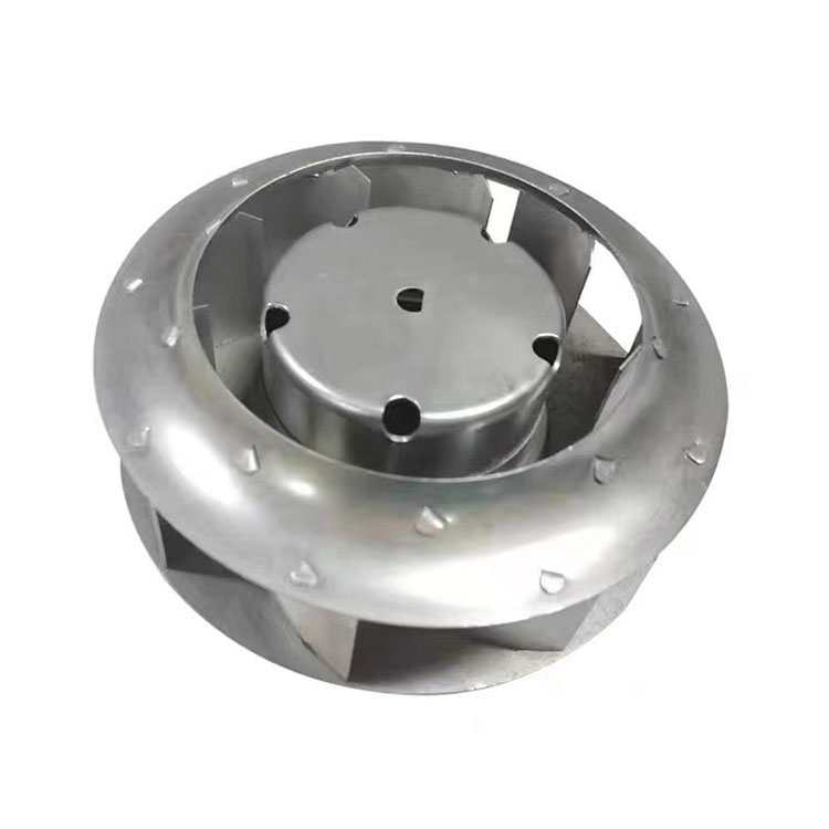 Numerical control machine tool spindle motor cooling fan fan blade spindle motor cooling fan blade