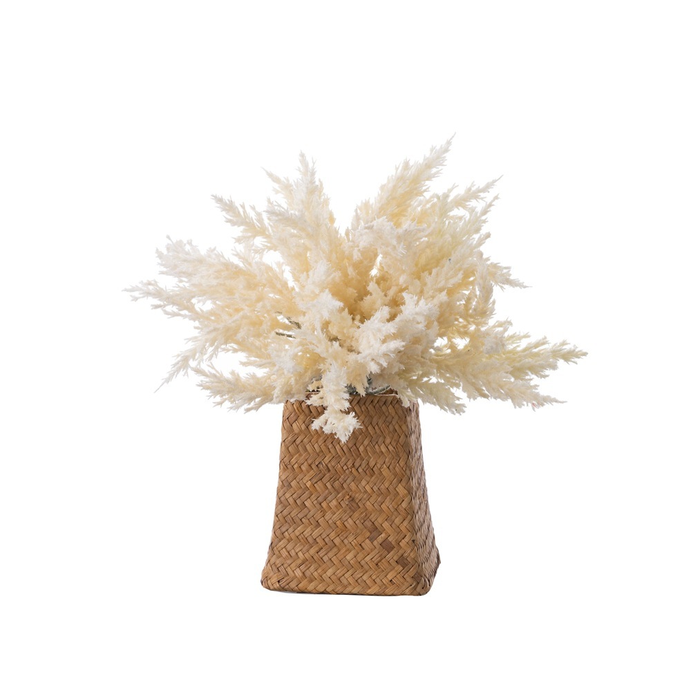 Artificial Dried Flower Wedding Table Centerpieces Decoration Floral Arrangement Soft Snow Feathery Artificial Pampas Grass