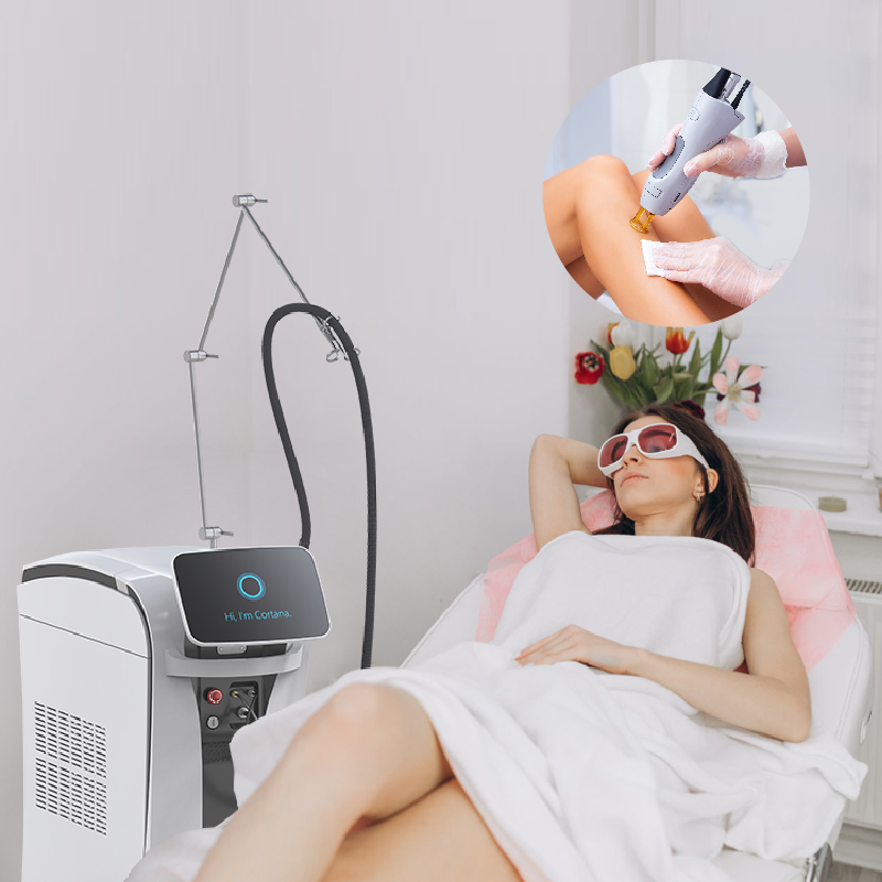 Александритовый лазер Cosmedplus 755 нм, нм, лазер для удаления волос с длинным импульсом Nd Yag, лазерная александритовая свеча