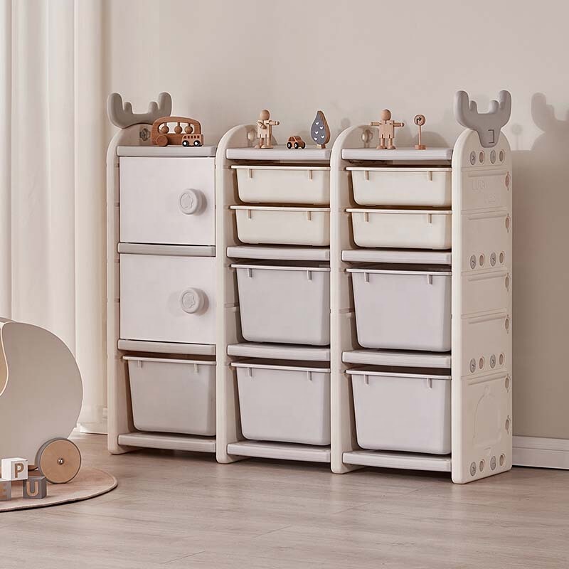 Kids Furniture Plastic Kids Toy Storage Children Cabinet Toys Book Shelf