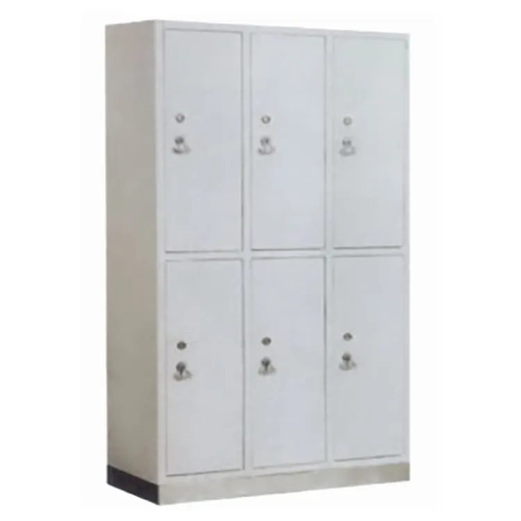 Wholesale High Quality Epoxy Coated Hospital Medicine Cabinet, Hoapital Cupboard with 6 lockers