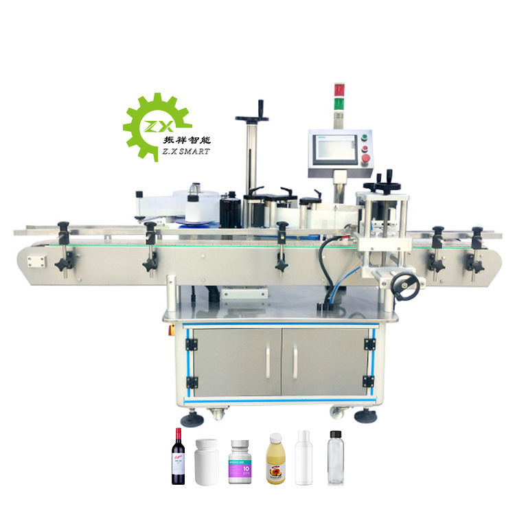 HD 650 Paper Tube Label For Bottles Sanitizer Industrial Positioning Brander Labeling Machine