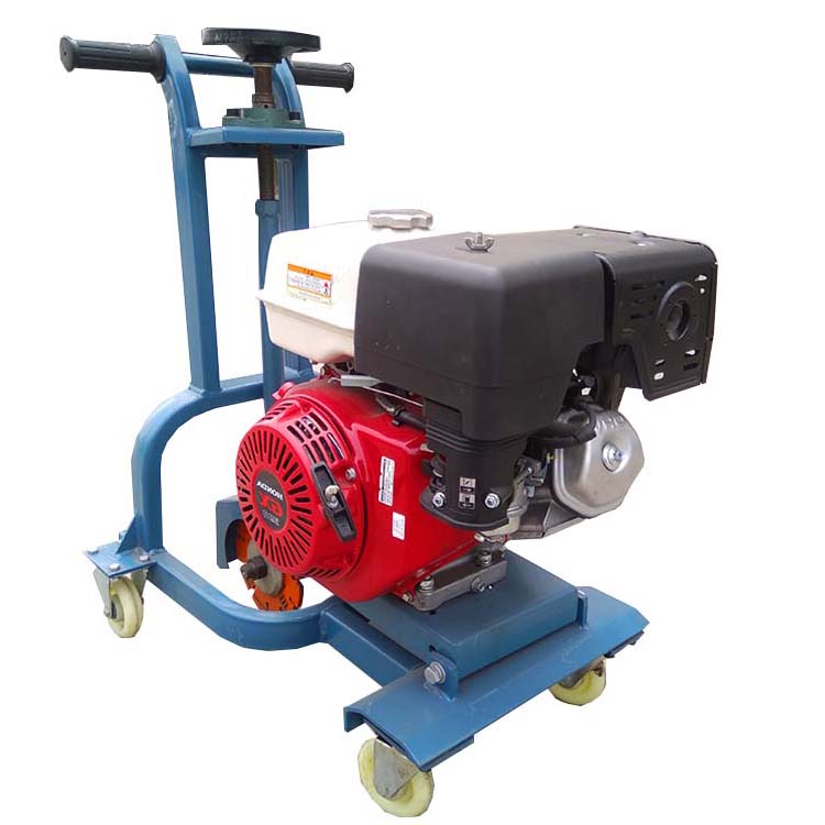 China-made hand-push gasoline pavement slitting machine concrete pavement grooving machine