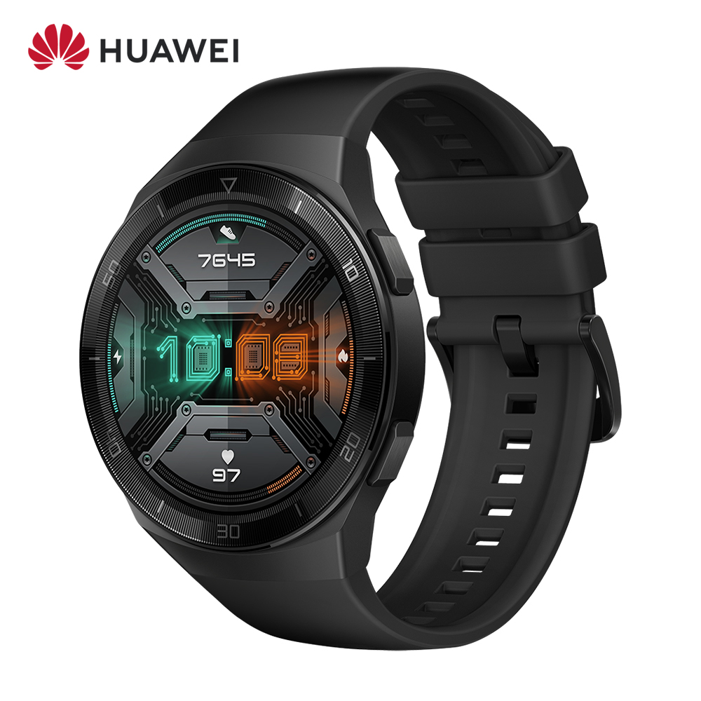 Модные Смарт-часы HUAWEI GT 2e 1,39 дюйма с GPS и водонепроницаемыми смарт-часами HUAWEI