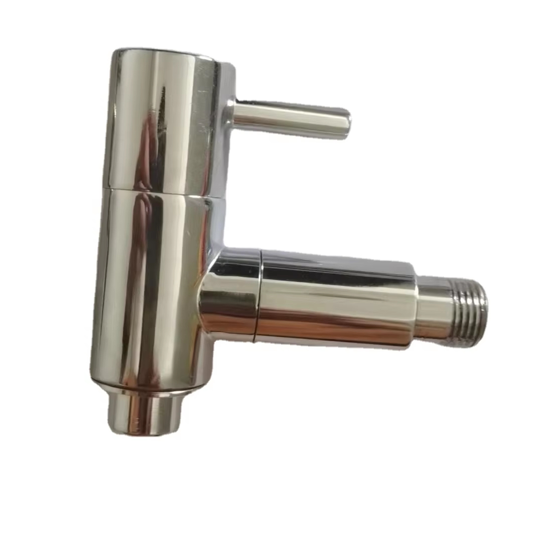 I-tap silver water stop valve, ice wash water stop faucet, toilet water anti backflow and anti overflow angle valve