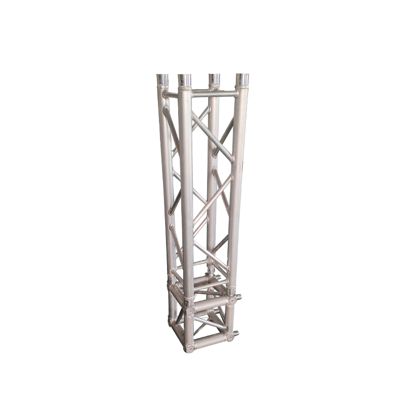 concert stage roof aluminium square base and hipped roof exhibition truss