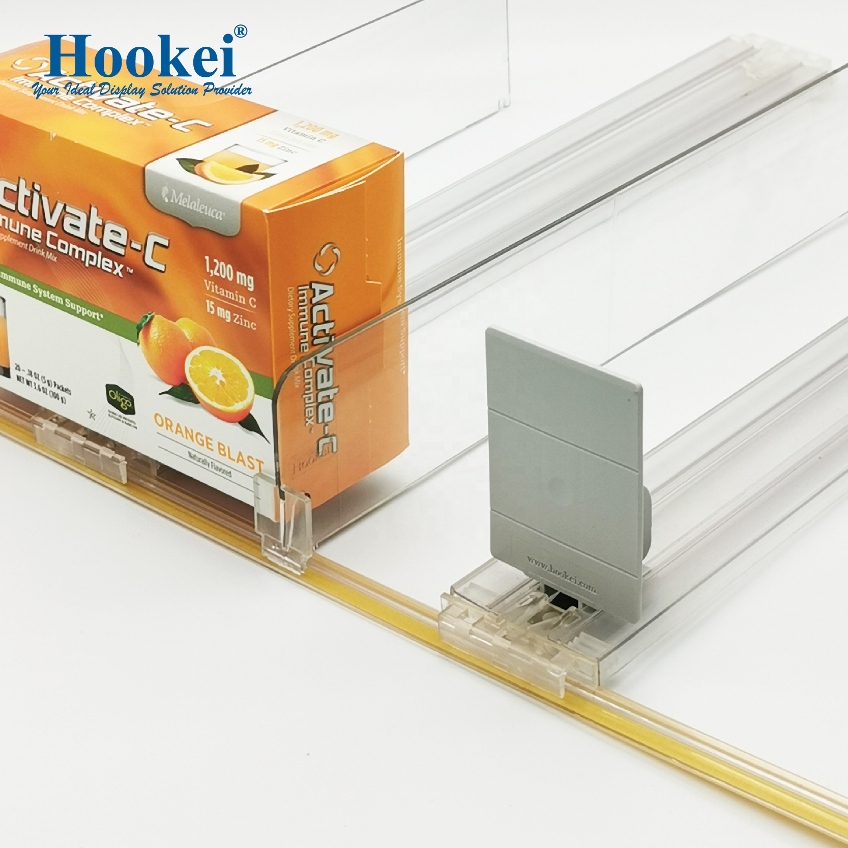 Factory Wholesale Store Pos Tobacco Cigarette Pushers E-Cigarette Pusher Display Spring Loaded Shelf Pusher