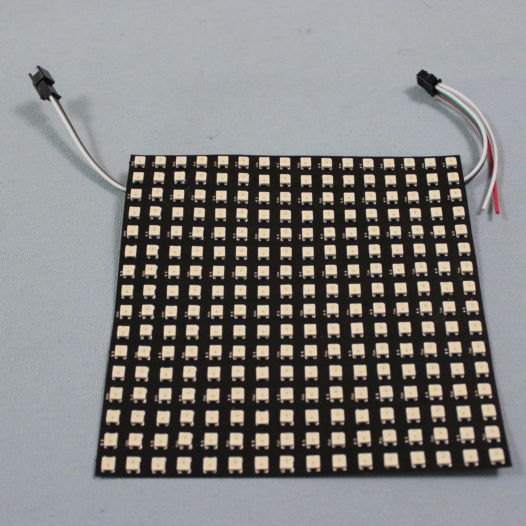 Программируемый светодиодный матричный rgb-экран 16x16 arduino ws2812v 5050smd, 5 В, индивидуально адресуемый пиксель