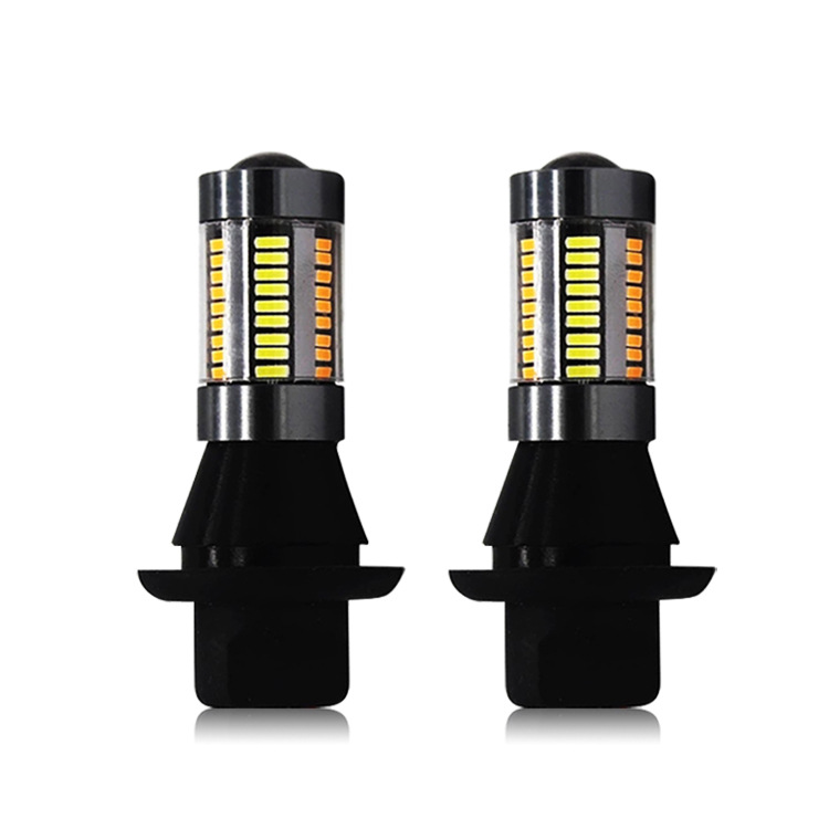 Py21W wy21w Switchback Светодиодные поворотники DRL лампы Canbus без ошибок DRL 4014 66 SMD поворотники фонари заднего хода