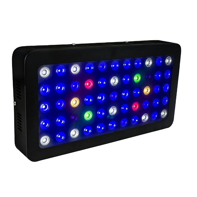 165W Dimmable Full Spectrum Reef LED Aquarium Light for Saltwater Corals SPS LPS