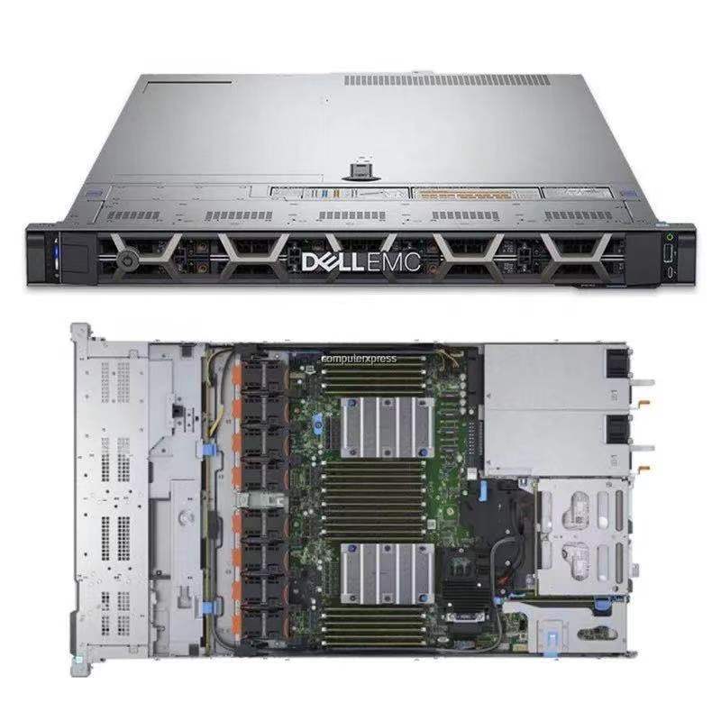 DE-LL PowerEdge R640 сервер/2 x четырехъядерным процессором In-tel Ксеон золото 5115 / 128 Гб RAM/8x1,2 ТБ