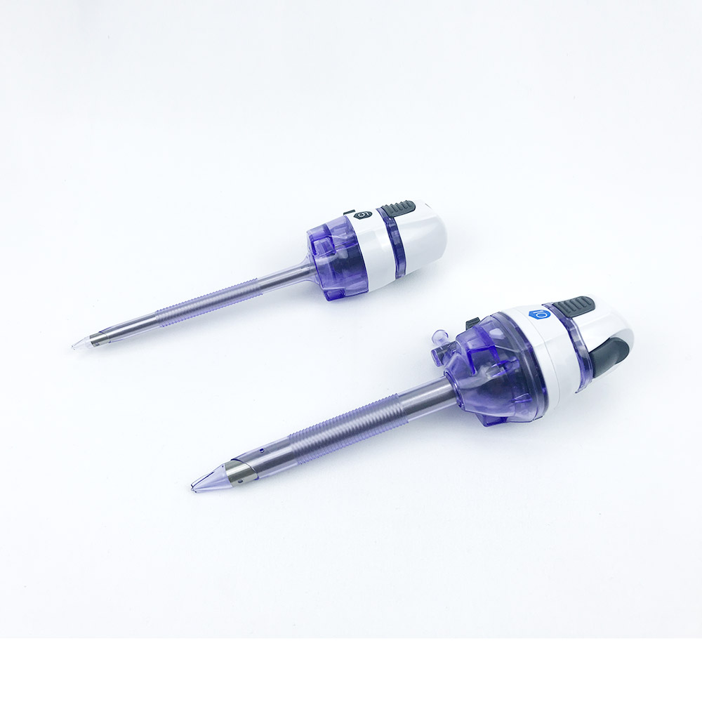 Одноразовый оптический Трокар laparoscope 12 мм