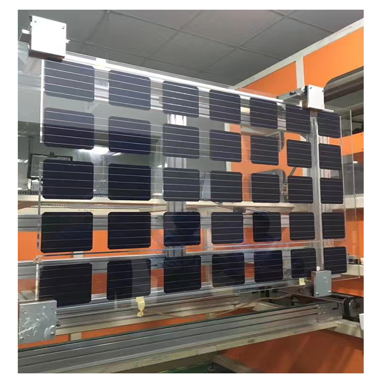 Прозрачная фотоэлектрическая солнечная панель BIPV с двойным стеклом 300 Вт