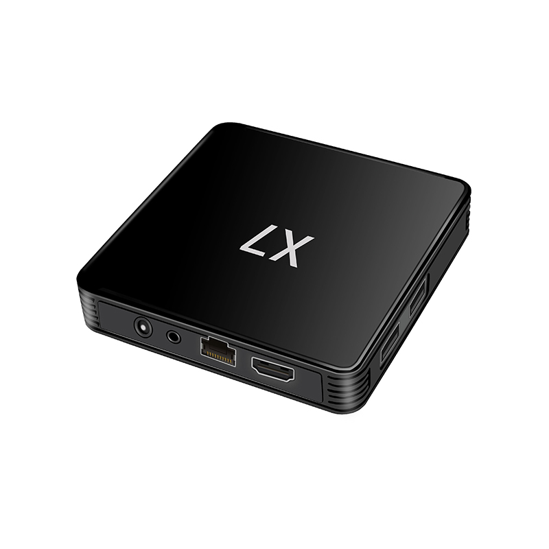 Заводская розетка Смарт ТВ коробка для IPTV, Amlogic S905L 64 бит четырехъядерный cortex IPTV 4K Android 9,1 X7 Android TV Box