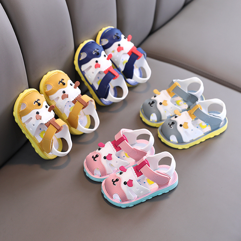 2021 Soft Sole Breathable Unisex Kids Bear Toddler Shoes Cute Cartoon Mini Mouse Baby Shoes For 1 2 3 Years Old
