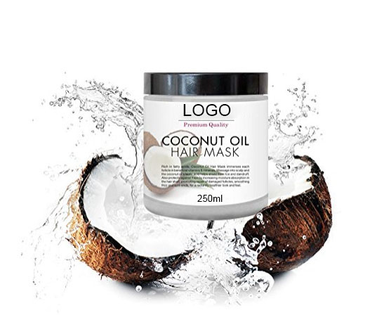 Wholesale Private Label 100% Professional Organic Coconut Oil Smooth Hydrating Treatment Hair Mask