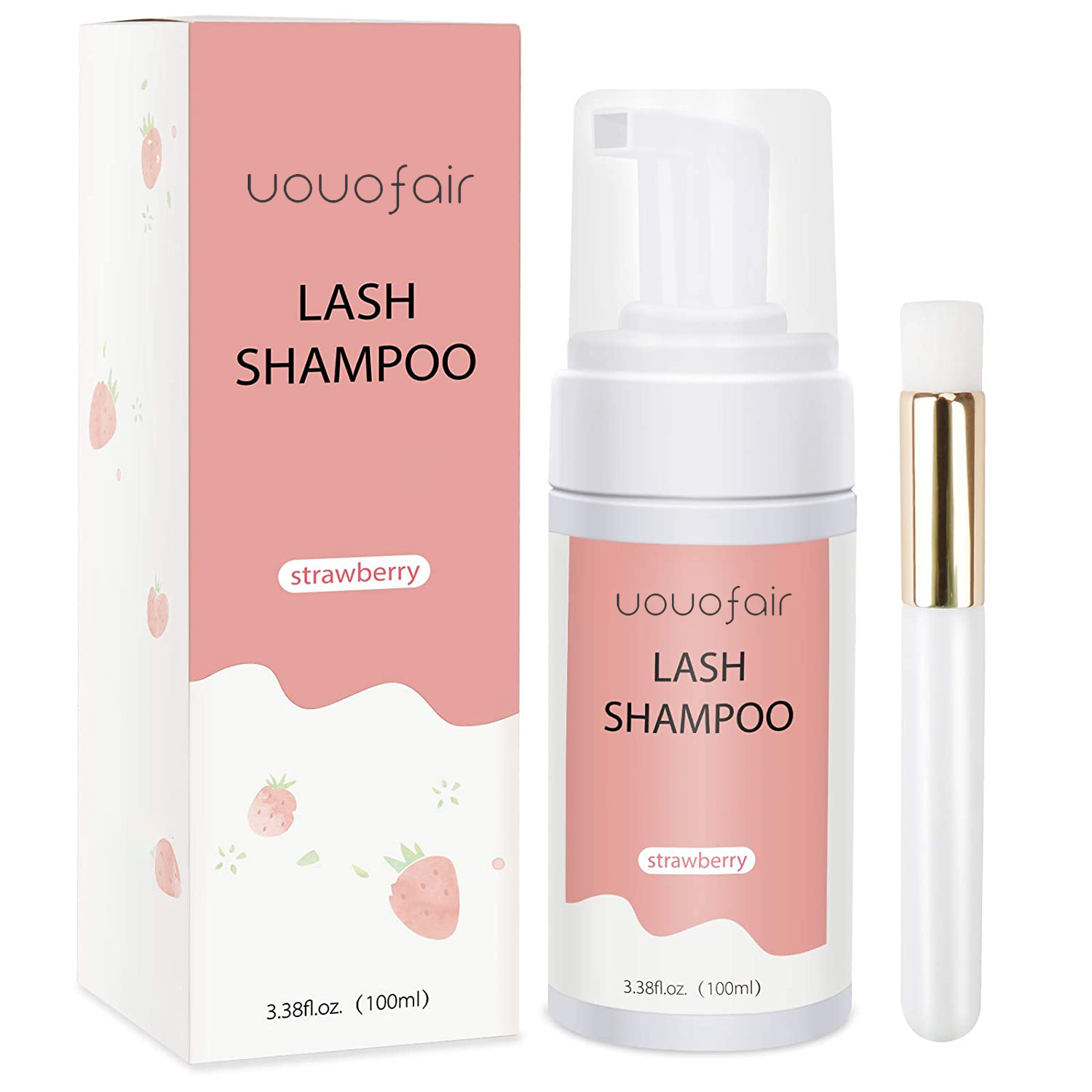 Private Label Foam Eyelash Cleanser And Facial Cleanser Eyelash Extension Shampoo Organic Shampoo For Eyelash Cleansing