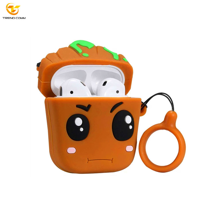 For airpod case 2021, Luxury Cute Cartoon Silicone Protective Cover for air pods cases