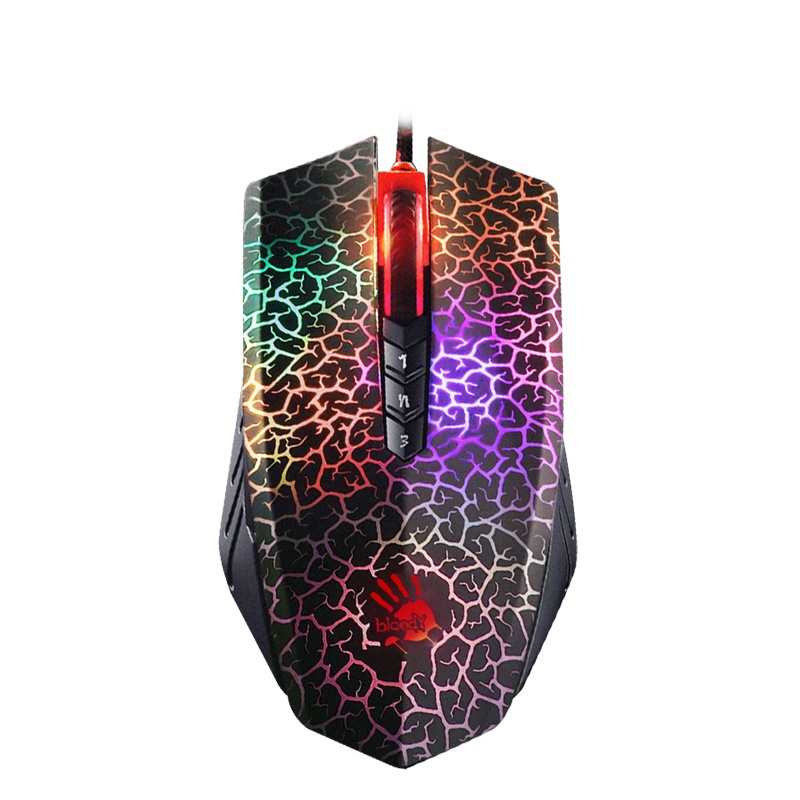 Игровая мышь A4tech bloody A70 light strike, ловушка для Микки, прочная инфракрасная колесо, 4000 ИК, для геймеров «Железный человек»