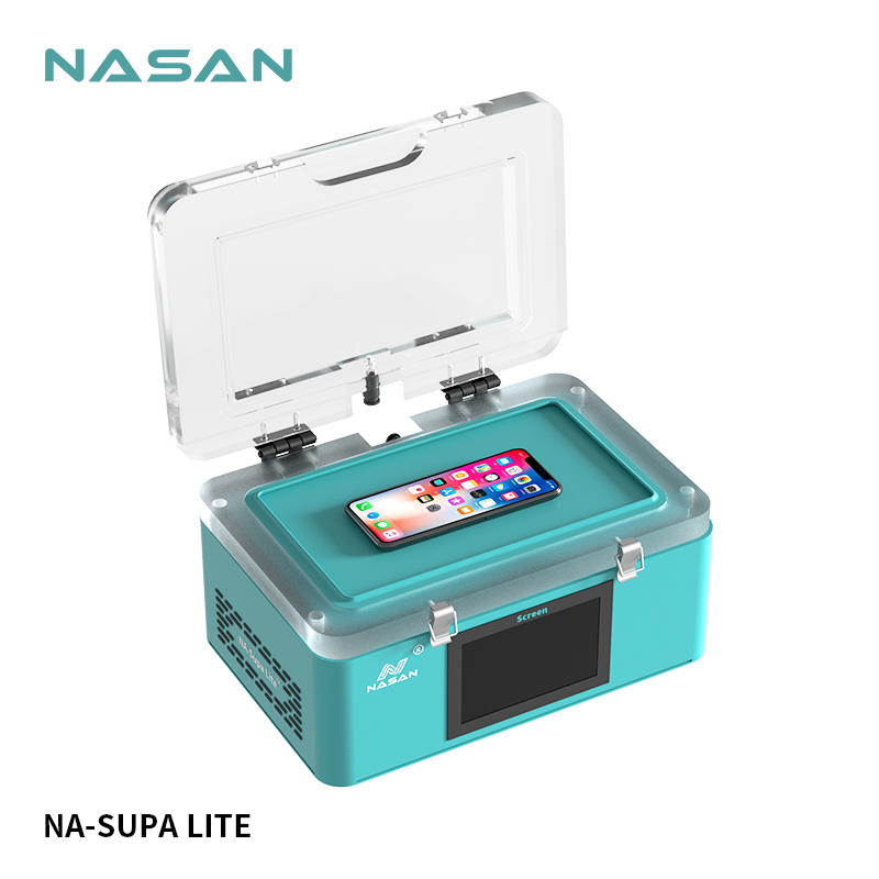 Машина для ламинирования Nasan Na Supa Lite для изогнутого плоского экрана, машина для ремонта сенсорного экрана, компрессор не требуется