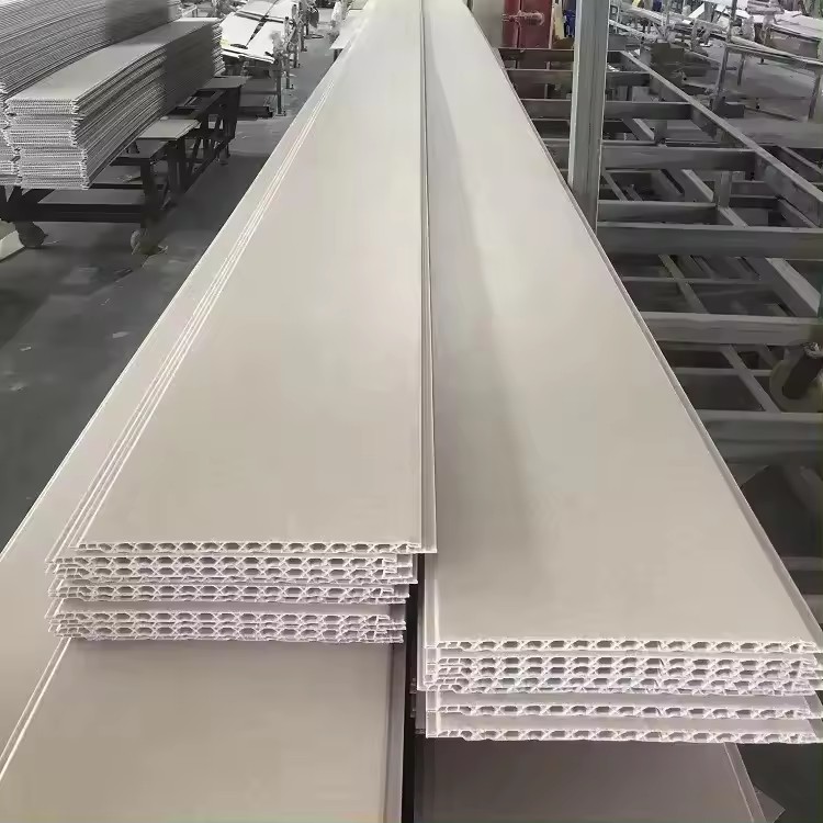 Modern Exterior and Interior WPC Decorative Panels - 10mm Thick, Customizable Wooden Look PVC Ceiling and Wall Panels