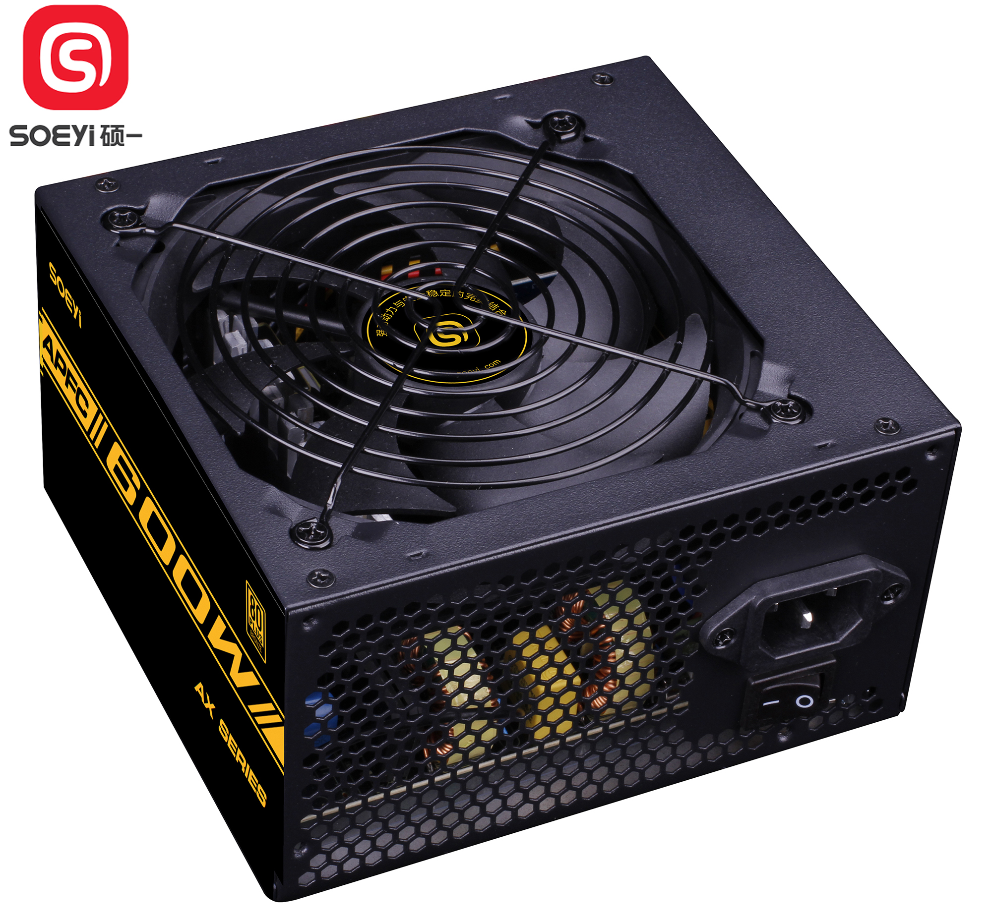 Идея для нового продукта 2021 инновационный блок питания ATX 600 Вт APFC 80 + бронзовый Импульсный блок питания с вентиляторами 12 см