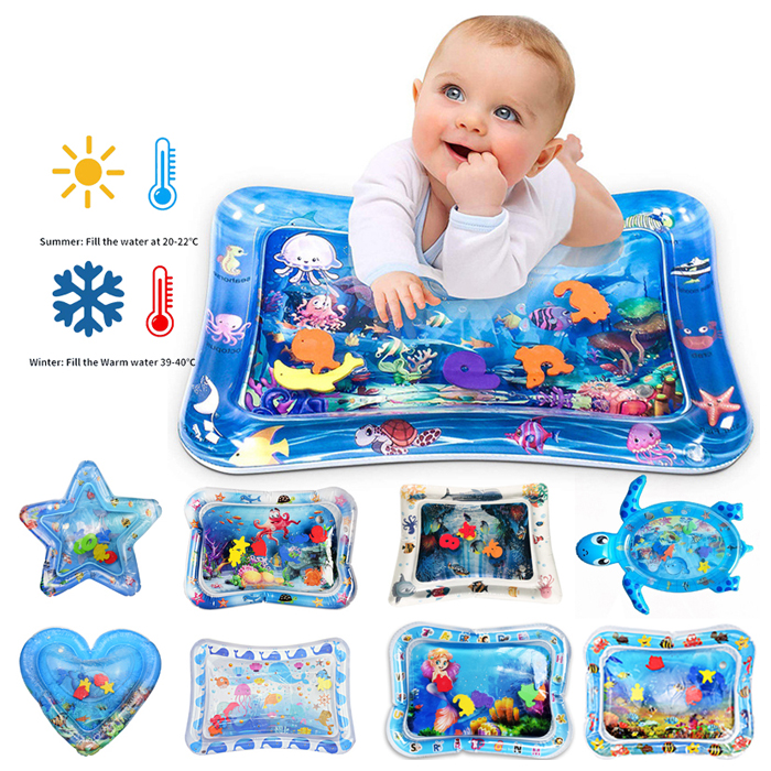 Детский водный игровой коврик, игрушка для живота, игровой коврик для новорожденных, Детский ковер, развивающая поддержка раннего развития, Прямая поставка