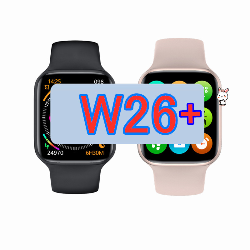 W26 W26 + смарт-часы для мужчин и женщин, 1,78 дюймов сенсорный экран ЭКГ BT подходит для ответа на звонки и смарт-часы серии 6 Смарт-часы T500 T55 Смарт-часы
