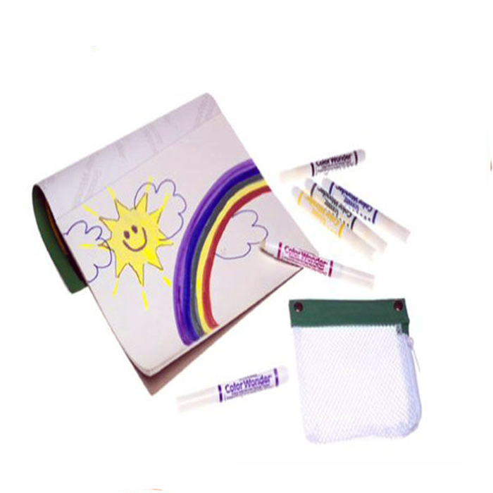 Wholesale all-in-one coloring book set children diy graffiti coloring coloring book paint set