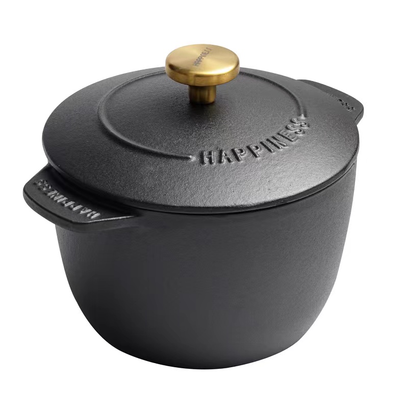 Лидер продаж на Amazon, Голландская печь 16 см, эмалированный чугунный горшок с крышкой, кастрюля, кастрюля, кухонные аксессуары, инструменты для готовки