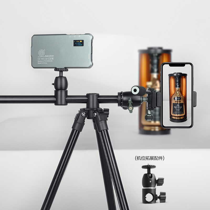 QZSD Q202 мини штатив-Трипод для камеры портативный смартфон штатив монопод для селфи и трансляции осветительная стойка с ручкой с шаровой головкой