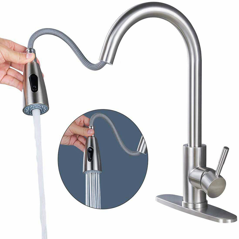 SS6011-Tengbo torneira cozinha холодной воды из нержавеющей стали кухонная раковина кран для вытащить кухонный кран для раковины