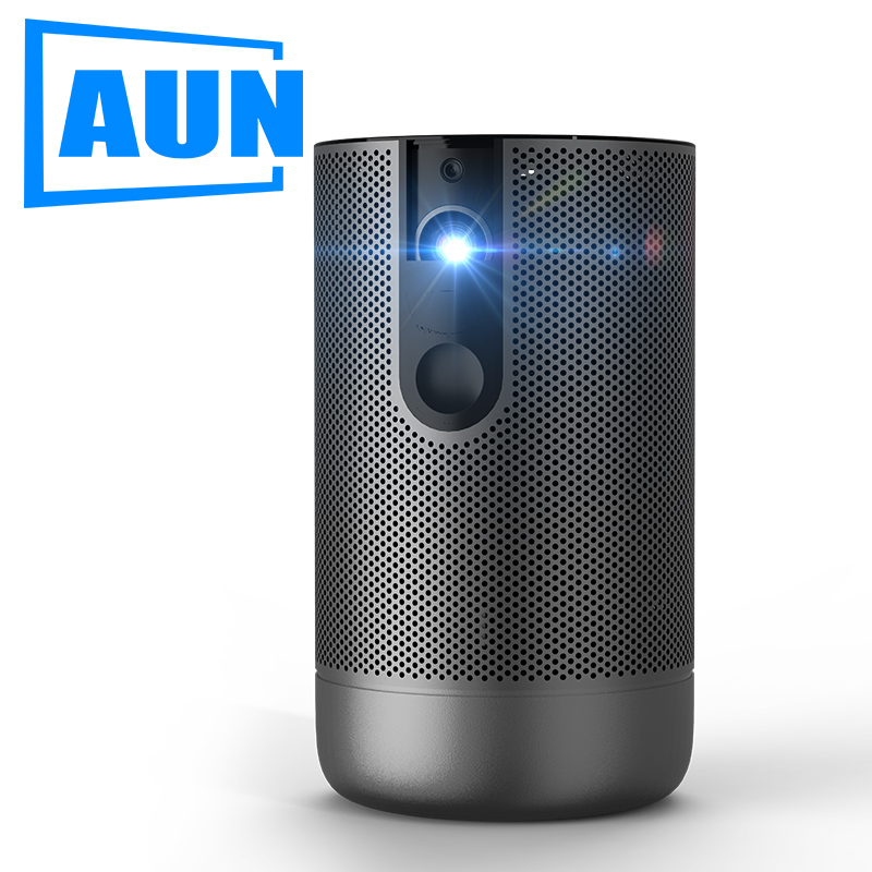 Full HD-проектор AUN D9, 7,1 x P, Android (2 ГБ + 16 ГБ), Wi-Fi аккумулятор, поддержка активного мини-проектора, 3D Видеопроектор для 4K.