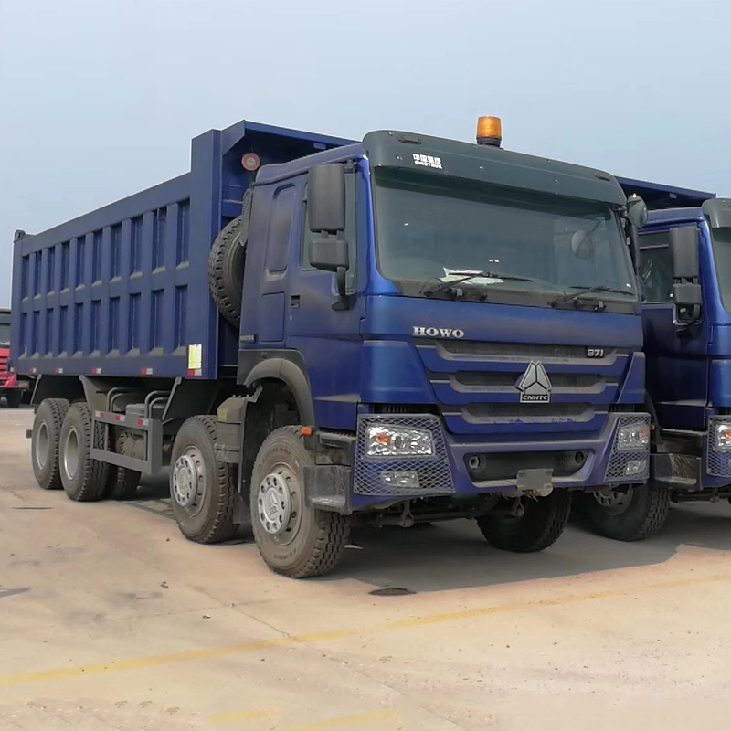 Б/у Китай тяжелый автомобиль Howo Sinotruck Dump самосвал 8х4 12 колес самосвал Мерседес Бенц