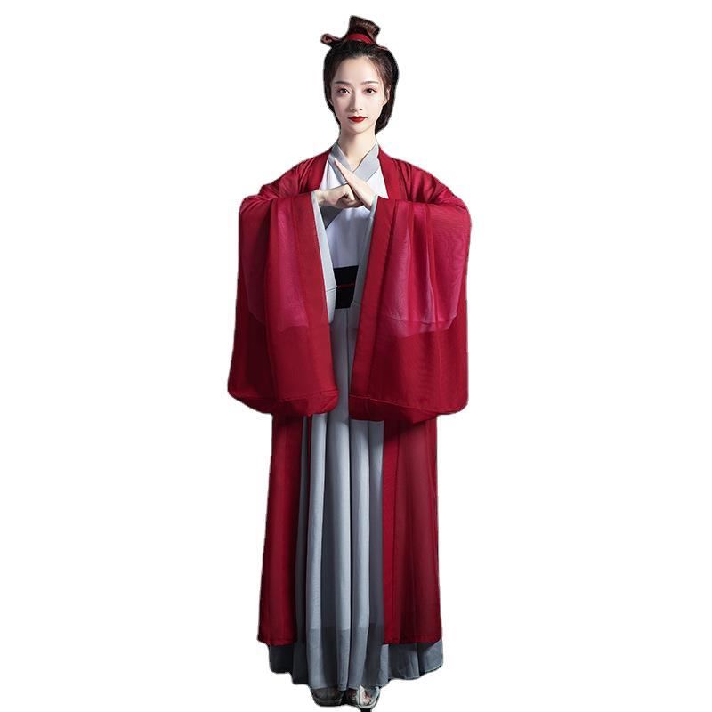 goddess warrior style ancient wholesale brocade Customized embroidered hanfu women chinese traditional