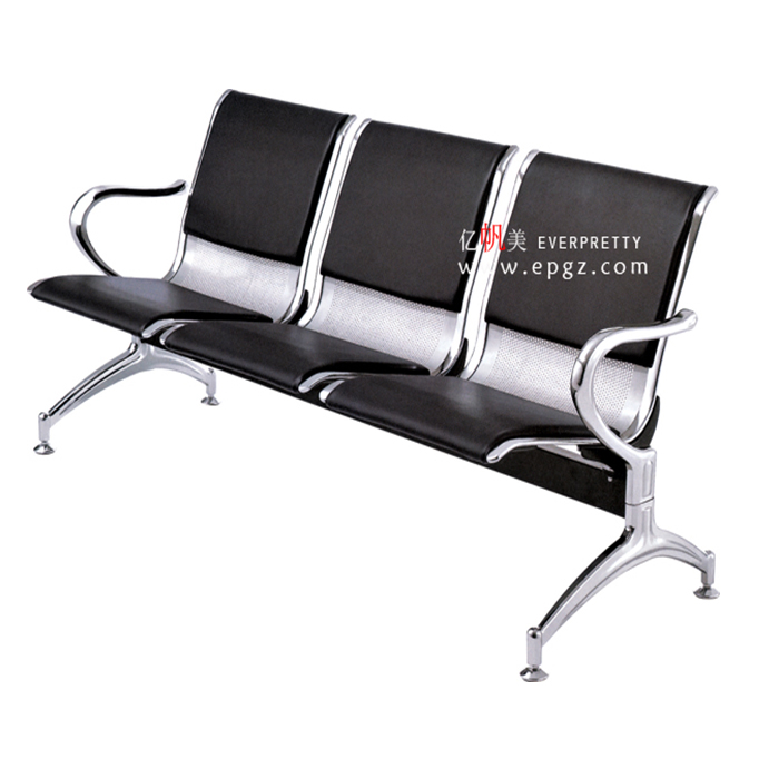 Three personal Seats Design School Other Kind Furniture Waiting Chair for Student