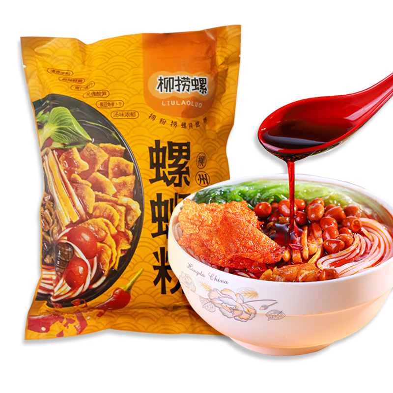 Оптовая продажа, Пряный суп Liuzhou Luosifen, речные морды, рисовая лапша