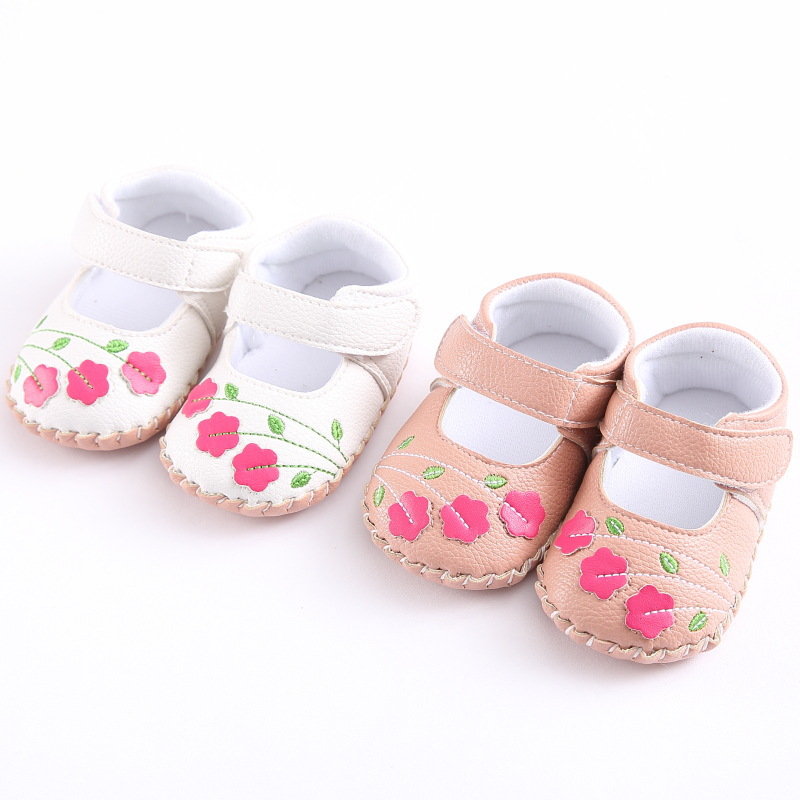 Wholesale Baby Dress Shoes Cute Animal Prewalking Genuine Leather Kids Baby Shoes