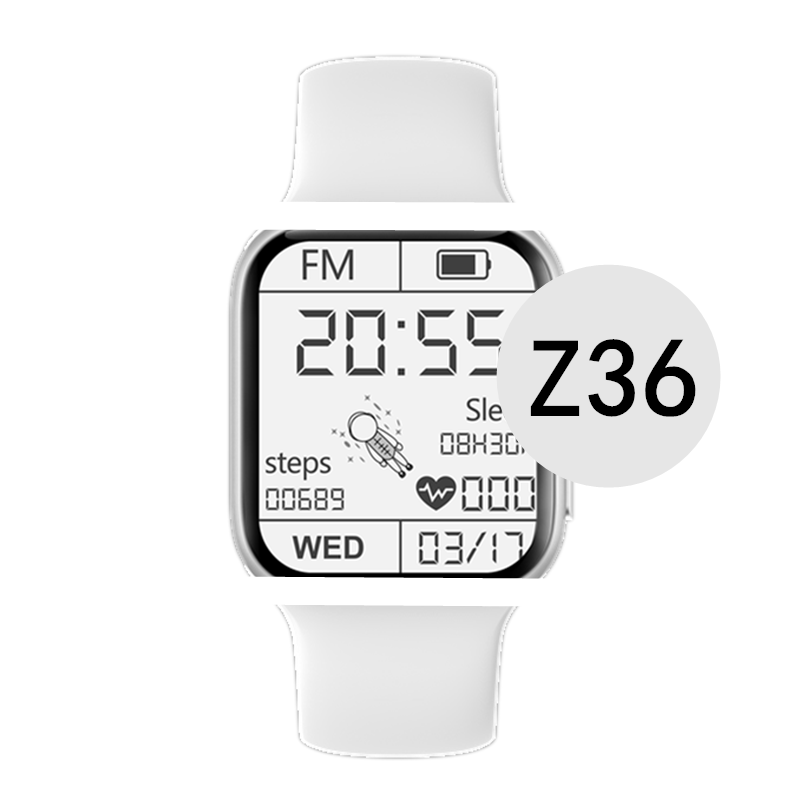 New Arrived Watch 7 Smart Watch Z36 Intelligent IPX67 Waterproof Z36 Smartwatch Wireless Charging Heart Rate Smart Watch 7