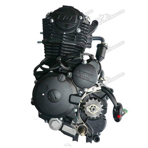Двигатель с воздушным охлаждением для мотоцикла Zongshen CG250 250 куб. См