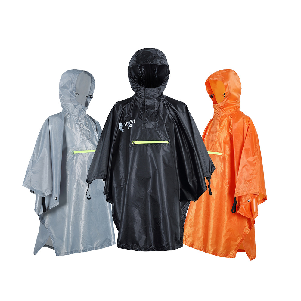 Men Women Outdoor Camping Rainday Hiking Travel Raincoats Rain Coat Waterproof Cycling Hood Raincoat