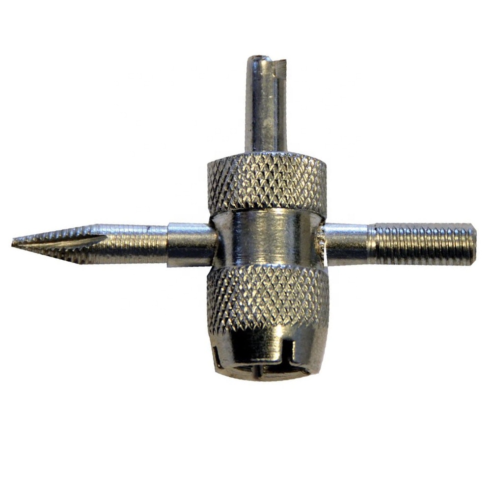 380153 Tyre Valve Repair Tool 4 in 1 , Tire valve core tools