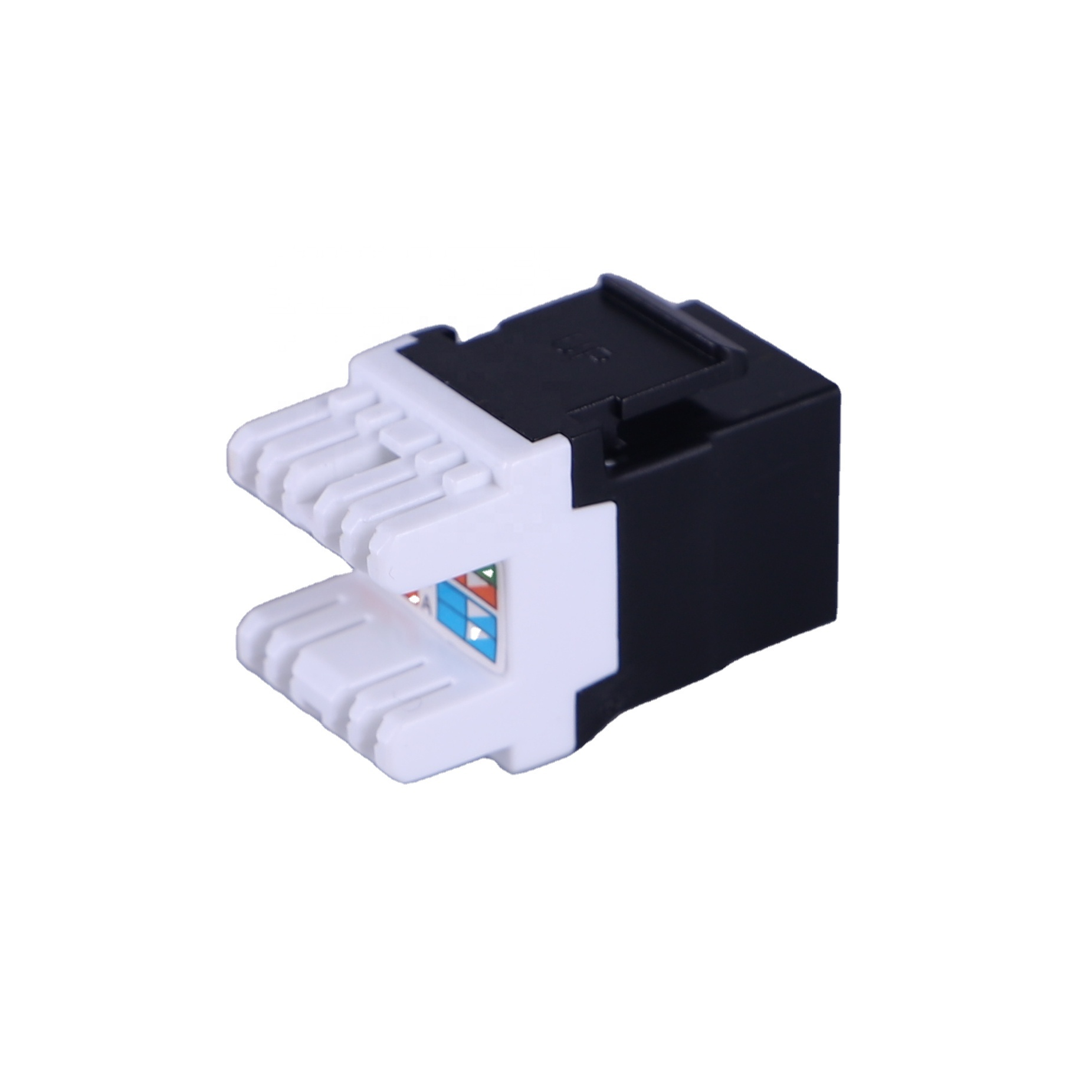 Высококачественный модульный разъем Keystone Jack RJ45 CAT6, 180 градусов, для пустой патч-панели